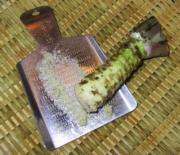 真正的山葵wasabi價格不斐。(網上圖片)
