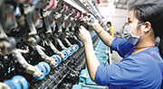 財新公布7月內地製造業採購經理指數升至52.8，其中生產和新訂單指數亦創2011年2月以來新高，顯示供需兩側均穩步復蘇。（新華社）