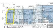 黃圈為維港滙II最小的單位位於3B座2樓G室，實用256方呎（資料來源:樓書）