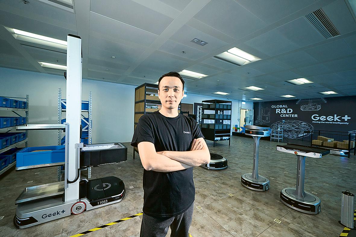 Geek+海外業務執行董事馮家浩表示，香港科技園擁有良好創科生態圈，有助開發機械人技術外，亦期望招聘更多人才，推動本港AIR發展。