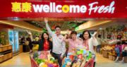 惠康西寶城首設新鮮食品概念店Wellcome Fresh 佔地逾5萬呎。