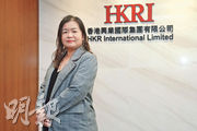 香港興業國際林紅表示，集團對本港樓市長遠發展具信心，料2022年樓價將有5%至10%升幅。（賴俊傑攝）