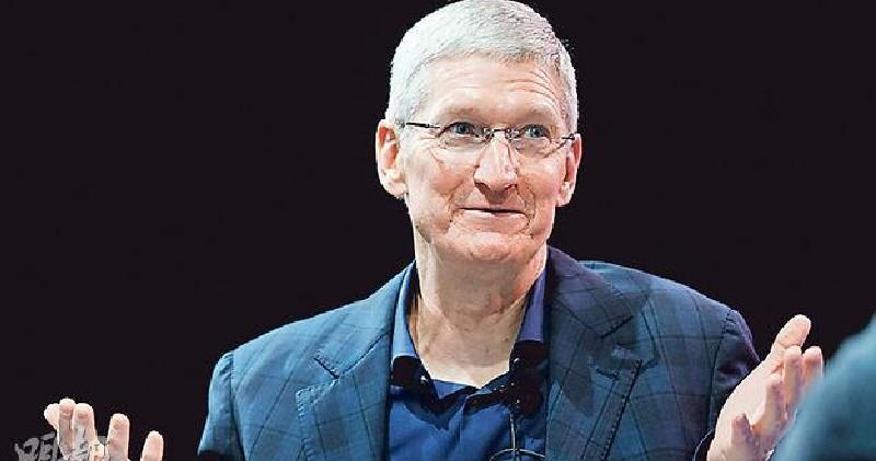 蘋果庫克去年薪酬近1億美元 上任CEO十年首獲股權獎勵