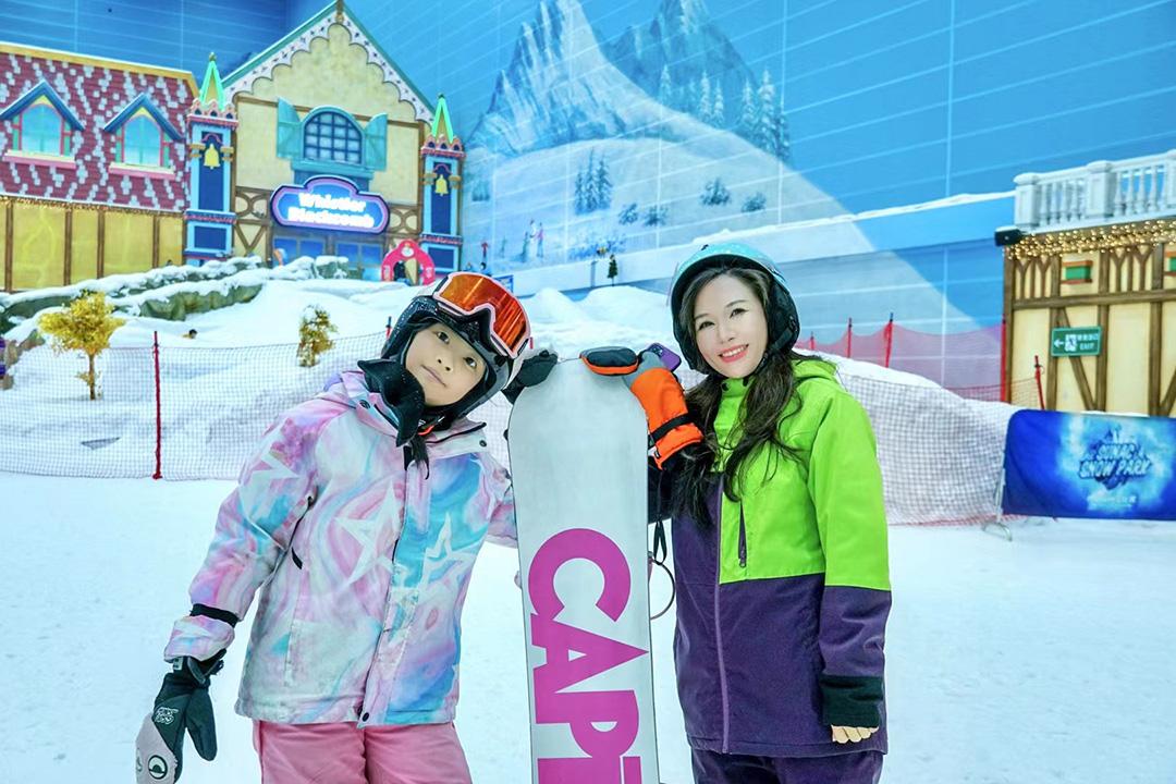 陳耀釗希望大灣區的雪友可以一起上冰雪、安全上冰雪。