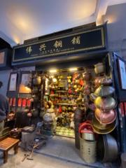 在香港已經式微的銅舖
