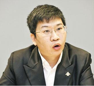 泰加控股執行董事林烽（圖）目前無法插手子公司業務。