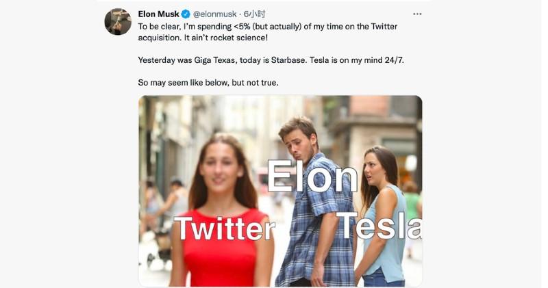 為Twitter而分心？馬斯克：我時刻想著Tesla