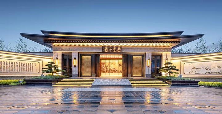 項目以唐朝皇家大院為藍本，取法蘇式園林，再現盛世風采。