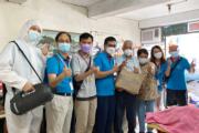 夏利文為香港仔獨居長者提供家具消毒服務