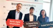 OpenRice與Equinix及香港寬頻合作 助拓展東南亞市場。中為OpenRice 行政總裁及首席技術官邱桂雄。