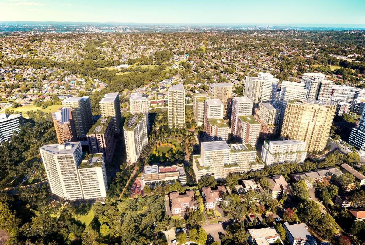 Midtown是位處悉尼「矽谷」Macquarie Park的中心地帶的綜合社區項目，生活配套一應俱全。