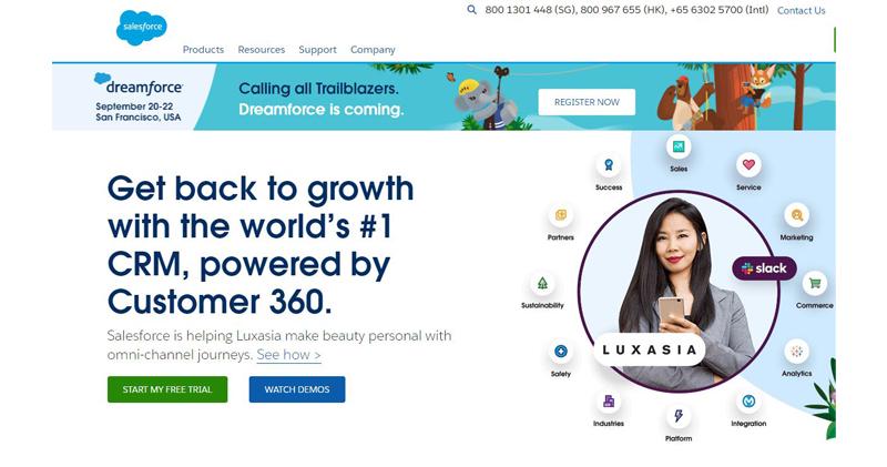 Salesforce關閉香港辦事處 於內地開設新職位