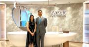 香港小輪投資4000萬美麗華開美容院 料3至5年內回本。AMOUR總經理梁偑璋（左）及香港小輪集團總經理李嘉豪。