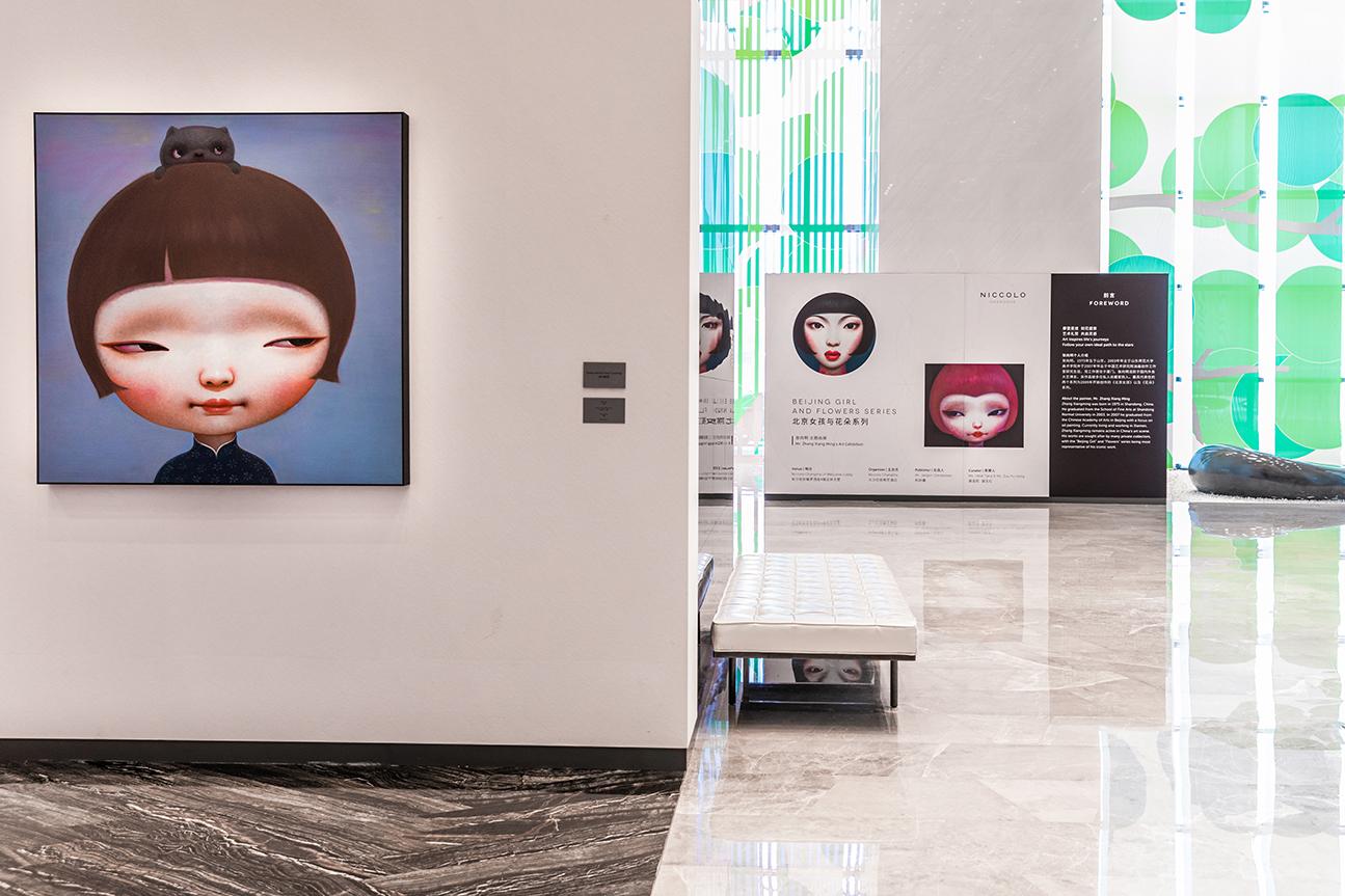 《北京女孩藝術展》在酒店24小時城市展廳展出