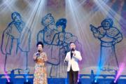 崔玉梅（左）李偉驄（ 右）演唱《情繫「搜書院」》