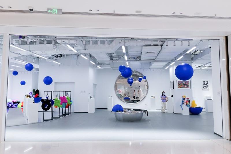 睿印自主策展型零售體驗空間IN.X位於2層，面積達1,500平方米。