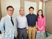 快意智能旗下遊艇主義（遠東）與生產力促進局訂立合約，為量產新型納米船底塗層作準備。圖左起為遊艇主義（遠東）顧問梁顯庭、執行董事徐啟泰、城市大學協理學務副校長（學術事務）梁國熙及快意智能執行董事林曉玲。