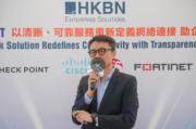 香港寬頻企業方案推一站式網絡方案 為中至大型企業而設。香港寬頻持股管理人兼企業方案策略總裁許先耀。(楊柏賢攝)
