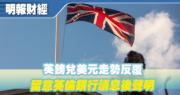 【有片：埋身擊】英鎊兌美元走勢反覆  留意英倫銀行議息後聲明