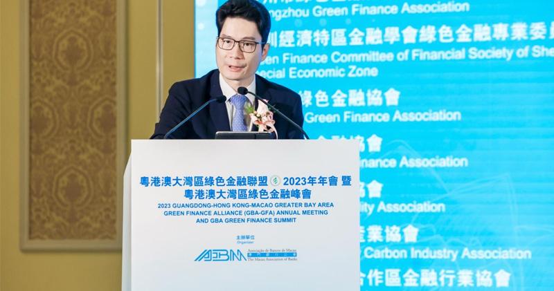 陳浩濂：去年香港發行綠債總額排名亞洲第一