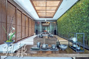 長沙灣映築會所以日式襌意為設計靈感，特意為住戶設置「茶襌一味」的茶室空間，讓住戶細味生活。（馮凱鍵攝）