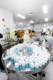 維特健靈大藥廠的新型自動化生產線，能大幅度提升生產力。