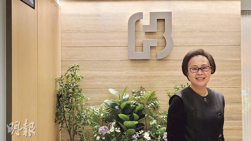 富邦香港執行副總裁兼零售銀行部主管葉嘉敏說，明年將改裝尖沙嘴分行，增加財富管理中心樓層。（歐陽偉昉攝）