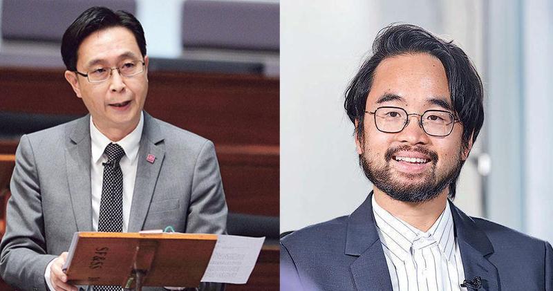 新世界：執董馬紹祥（左）兼任首席營運總監 助鄭志剛（右）管理香港業務