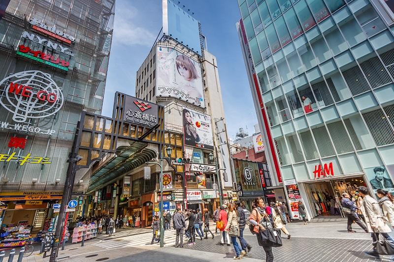 作為大阪核心地段，心齋橋和道頓堀一帶的旅遊住宿設施一直供不應求，正是投資民宿黃金機遇。
