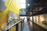 樓高兩層的木化石體驗館，設有16個主題展區及1個活動室，介紹世界各地的木化石收藏。（蘇智鑫攝）