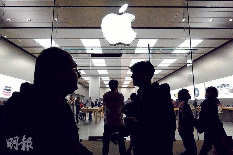 《紐約時報》引述消息人士指出，美國司法部針對蘋果的反壟斷調查處於尾聲，或在上半年提出反壟斷訴訟。（法新社）