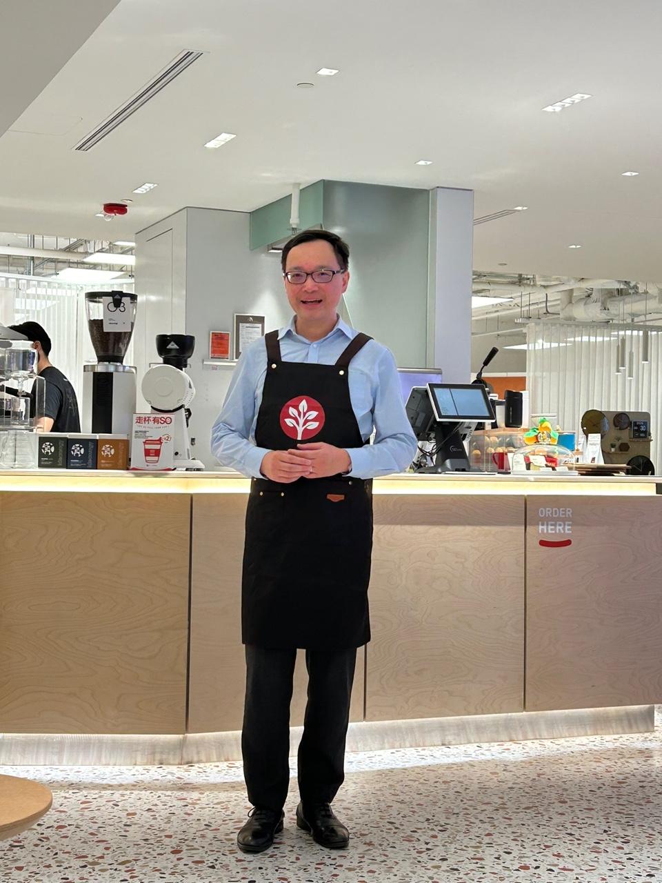 維他奶香港署理行政總裁陳啟業：本港現有300間精品咖啡店採用植物奶