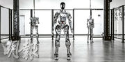 圖為Figure AI公司的Figure 01人形機械人，它能走路、搬運物件，並將物品運送到目標位置。該公司正與OpenAI合作，為人形機械人開發新一代AI模型。該公司的新一輪融資，獲Nvidia、OpenAI及微軟等科技巨企參投。（網上圖片）