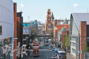 圖為英國曼徹斯特市景。有代理預測，到2027年曼徹斯特市中心將成租金增長最顯著的地區，料平均增長4%，遠超英國其他地區如利物浦和布里斯托等城市。（資料圖片）