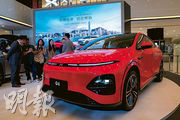 小鵬汽車名譽副董事長兼聯席總裁顧宏地表示，今次引入的G6車型發展定位為全球車，價格及智能化亦合適香港市場。（朱安妮攝）