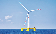 綠色能源建設方面，中海油已建有海上風電設施，配合現有潿洲的終端站，提升綠電供應。（公司提供圖片）