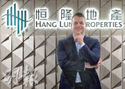 恒隆地產副董事（可持續發展）John Haffner表示，雖然採用低碳鋼材會帶來額外成本，但相信未來5至10年內，這些成本差距將逐步縮小。（李紹昌攝）