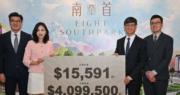 南首折實均呎1.74萬 低同區新盤3年前首批約三成（盧曼盈攝）