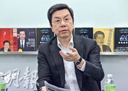 人工智能專家李開復指出，美國對中國晶片禁令實際作用「並不致命」。（李紹昌攝）