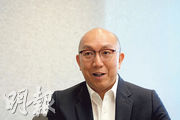 Workday大中華區總經理湛致遠表示，佈局出海的中資企業因需對接海外市場工作模式及需求，推動該公司客戶數目上升。（賴俊傑攝）