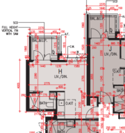 UNI Residence 3至31樓H室，實用286方呎，開放式間隔(資料來源：UNI Residence樓書)