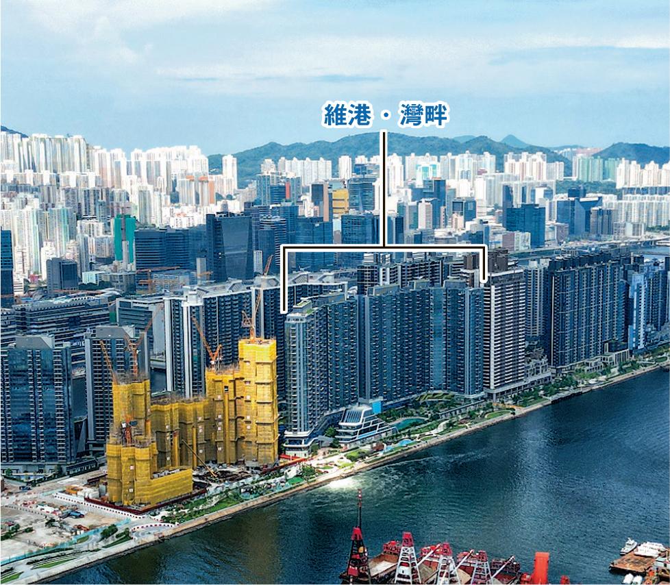 維港．灣畔1B期本月暫累售4伙 吸金近8200萬