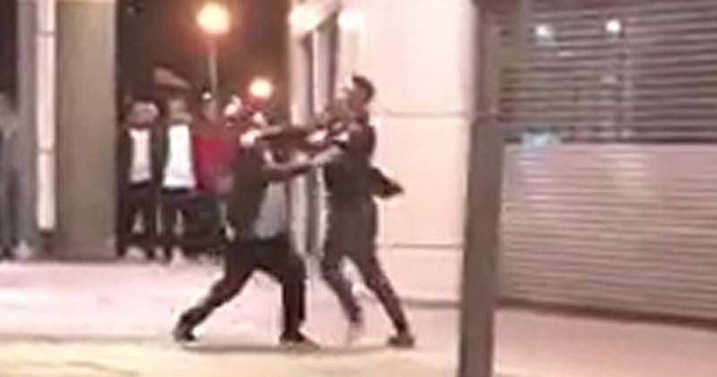 網傳打架片段　警主動調查東涌拘兩男