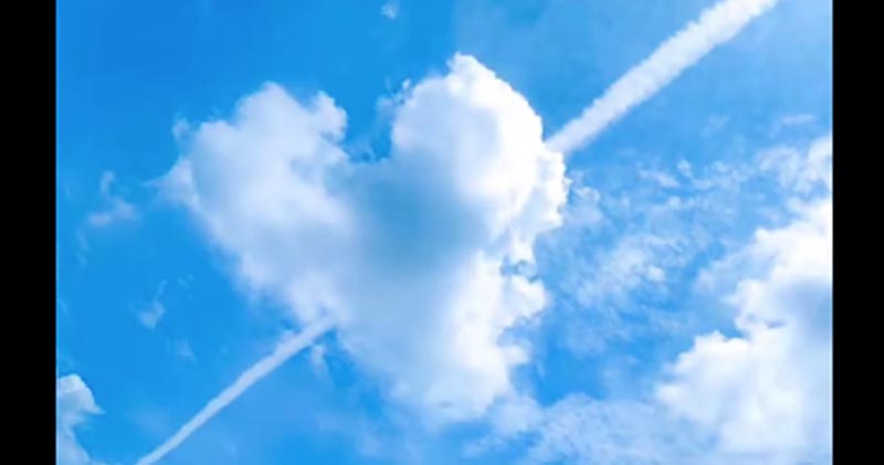廣州白雲被飛機「一箭穿心」【短片】