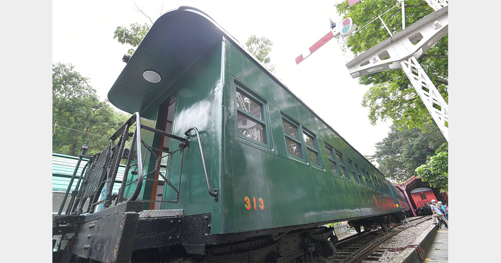 百年火車卡313號修復完成　鐵路博物館展出【短片】