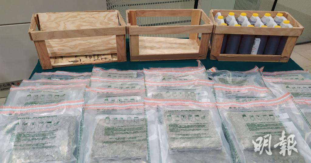 木箱暗格檢10公斤大麻花　海關拘收貨公司董事
