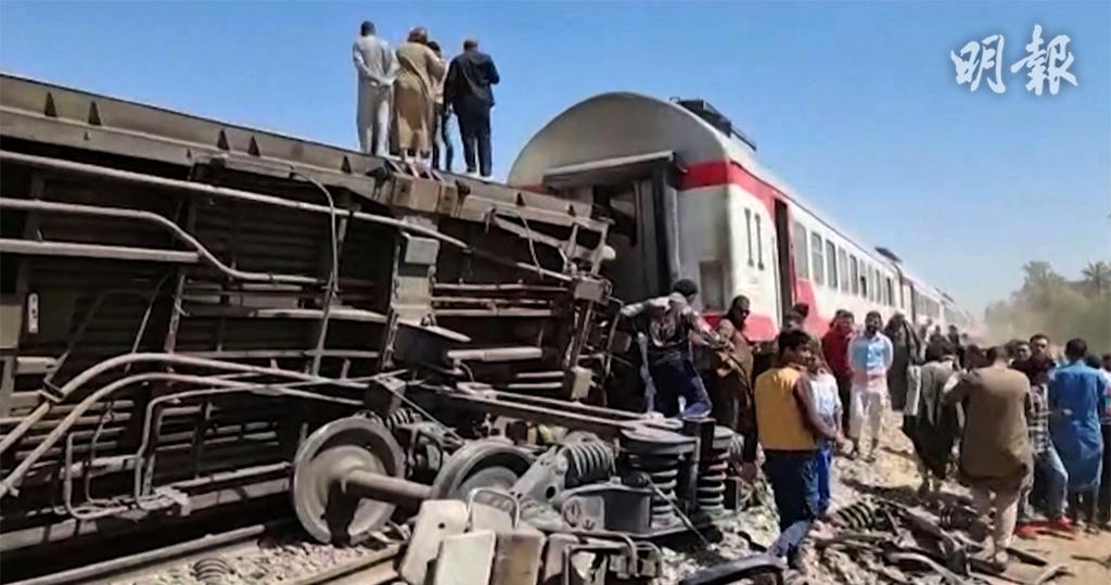 埃及兩列車相撞32死91傷