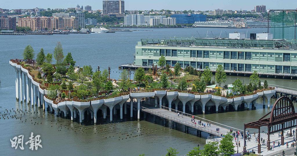 斥資2.6億美元　紐約哈德遜河水上公園啟用【短片】