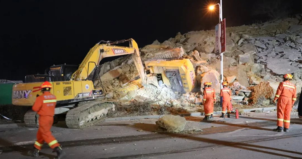 貴州畢節市地盤山泥傾瀉　5死9失蹤