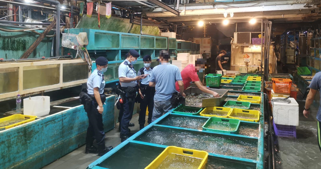 警搜香港仔漁市場打擊非法勞工　9男子被捕